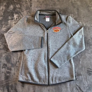 KA For Her Knights Apparel Oklahoma State Cowboys Full Zip Jacket Large - Picture 1 of 10
