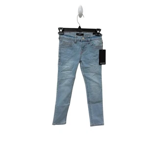NWT True Religion Girls Halle Big T Super Skinny Jeans Light Wash Size 5 - Picture 1 of 9
