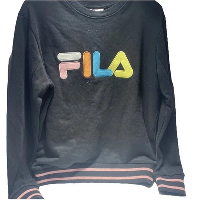 SUDADERA MUJER (Talla S) FILA COLORIDO LOGO NUEVA CON ETIQUETAS Foto 1 de 4