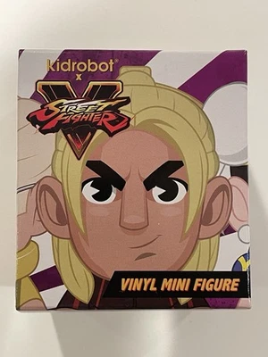 Minifigura de vinilo Kidrobot Street Fighter V caja ciega 2016 nueva sellada Capcom nueva en caja Foto 1 de 4