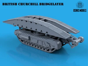 WWII British Churchill Bridgelayer - Check Lead Times - Photo 1 sur 4
