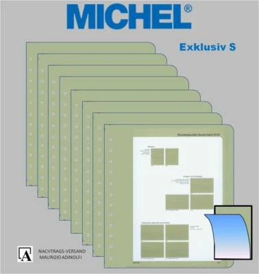MICHEL Nachtrag Vordruck Deutschland Exklusiv Jahr bis 2023,2024 aussuchen Bund