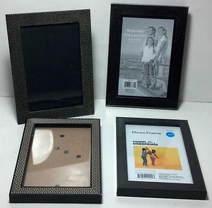 Picture frames - Set of four different frames holds 4" x 6" photos - Picture 1 of 6
