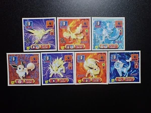 Pokemon Amada Sticker Jolteon Flareon Vaporeon Eevee Zapdos Moltres etc #5067 - Bild 1 von 17