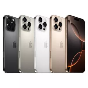 Apple iPhone 16 Pro - 128GB 256GB 512GB 1TB / All Colours - Unlocked - Good - Picture 1 of 15