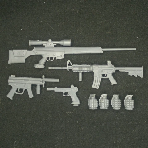 Deadshot - Weapons Kit - 1:18, 1:12, 1:10, 1:6 Scales Cover