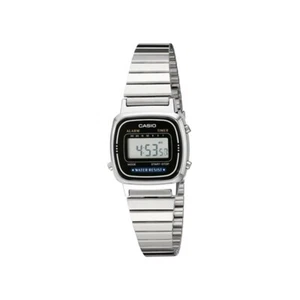 Casio Watch LA670WA-1DF Vintage Style Stainless Steel Ladies/Teen RRP $69 - Picture 1 of 2