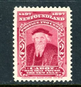 Newfoundland Scott # 62 - MH - Nice Centering (23-C251) - Picture 1 of 1