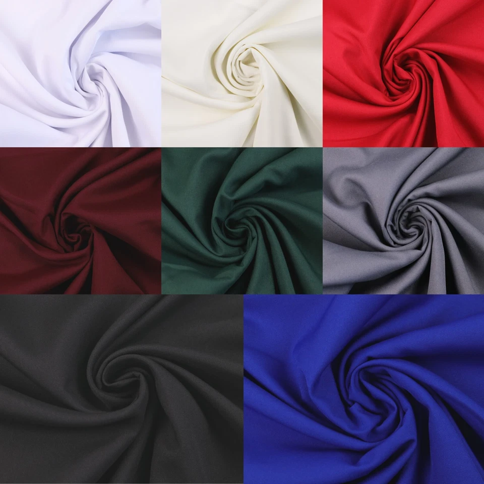 ALLROUND Stoff 280m Breite Dekostoff knitterarm flammhemmend EUR 13,98/m