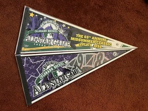 Vintage 1998 All Star Pennants, Colorado  - Bild 1 von 4