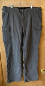 Pantalones cargo Duluth Trading Dry on the Fly forrados de vellón grises para hombre talla 2XL 34L - Imagen 1 de 3