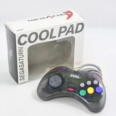 SEGA Saturn COOLPAD Controller PAD Skeleton Control Pad Boxed SEGA Tested 0131 - Image 1 of 4