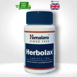 Herbolax Himalaya 100 Tabs - Natural Laxative & Digestive Health Supplement - Picture 1 of 3