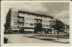 Ansichtskarte Ritschan/Ricany - Na Ruzku - Bezirkssparkasse - schwarz/weiß - Picture 1 of 2