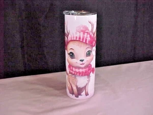 Trinkbecher Reise Trinkflasche Baby Hirsch - Bild 1 von 8