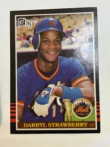 ⚾ 1985 Donruss Baseball Base Card #312 Darryl STRAWBERRY ⚾ - Picture 1 of 2