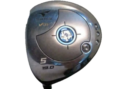 GOLF CLUBS FAIRWAY WOOD BRIDGESTONE TOUR STAGE V-IQ 2006 5W LEFT-HANDED R-FLEX - Image 1 of 4