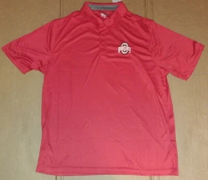 Ohio State Marke rot kurzärmelig bestickt Polo Ohio State Eimer S, XL - Bild 1 von 6