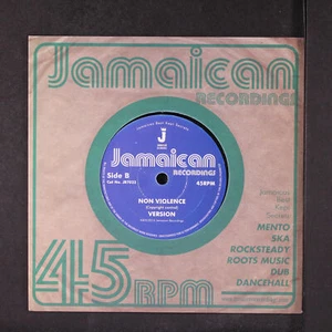 U ROY: wake the nation / non violence JAMAICAN RECORDINGS 7" Single 45 RPM - Picture 1 of 4