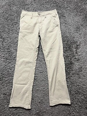 Pantalones BKE Para Hombre 30x30 Beige Caqui Jake Sarga Recta Elastizados Preppy Informales 30R Foto 1 de 4