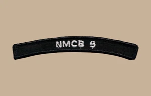 US Navy Seabees NMCB-5 Naval Mobile Construction Battalion UIM Rocker (11-15) - Picture 1 of 1