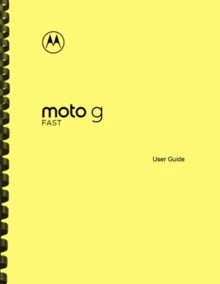 Motorola Moto G Fast 2020 MANUALE UTENTE DEL PROPRIETARIO - Immagine 1 di 4