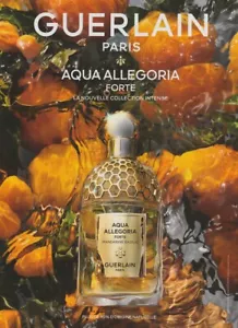 Publicité papier glacé - advertising paper - Aqua Allegoria de Guerlain - Picture 1 of 1