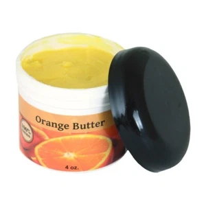 Orange Creamy Full Body All Natural Moisturizing Pure Organic Butter 4 oz - Picture 1 of 5