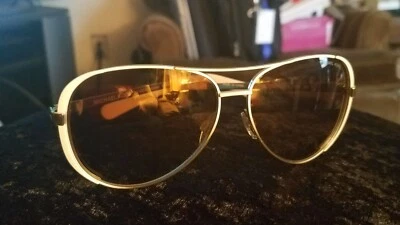 Michael Kors Aviator Sunglasses,MK5004,Chelsea,White Frames. - Image 1 of 4