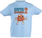 Super Evil Mushroom 2 Kids Boys T Shirt Gamer Gaming Games Pixel Retro Geek Nerd