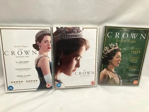 The Crown - Seasons One, Two and Three - 12 DVDs - Picture 1 of 8