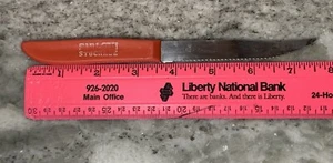 Vintage Sirloin Stockade Quikut Stainless Steel Steak Knife - Picture 1 of 5