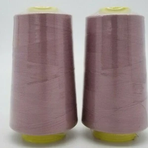 2-Pack Big Spools Sewing Serger Quilting Multi Purpose T27 Thread 6000 YDS Cone - Picture 1 of 70