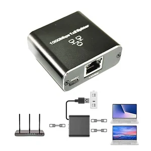 B19C RJ45 Adapter Splitter Verteiler 1:2 Ethernet LAN Netzwerkkabel Kabel CAT56 - Bild 1 von 14