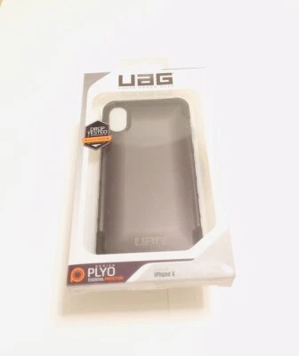 UAG Plyo 羽毛轻便坚固外壳/保护套 适合 Apple iPhone X iPhone XS 灰色/BK — 第 1/4 张图片