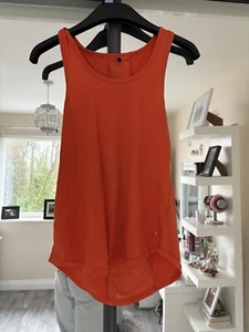 Women’s New Look orange Activewear workout gym vest top size XS - Picture 1 of 4