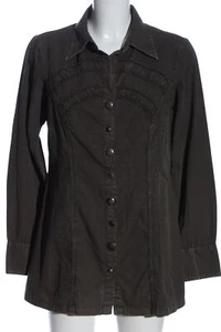 BODY NEEDS Camicia a maniche lunghe Donna Taglia IT 44 nero stile casual - Foto 1 di 5