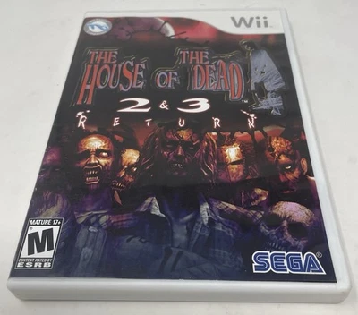The House of the Dead 2 & 3 Return (Nintendo Wii, 2008) Complete CIB Tested - Image 1 of 4