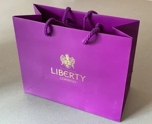 LIBERTY Store Small Carrier bag Size 23 x 18 cm - Picture 1 of 6