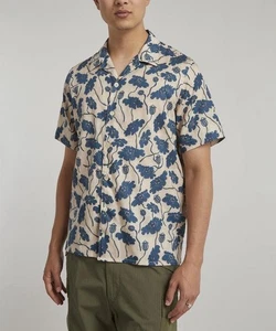 Paul Smith PS SS Navy Poppies Short-Sleeve Shirt MSRP$205 Men Sz XL NWOT Floral - Picture 1 of 7