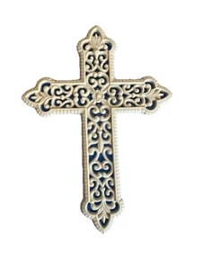 Vintage Lenox Porzellan Schnörkelkreuz 70er Jahre SELTENER FUND kostenloser Versand  - Bild 1 von 8