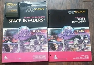Videospiel Atari CXL4008 Space Invaders mit Box & Handbuch - Bild 1 von 5