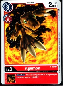 Agumon - P-009 Promo Digimon Promotion Cards  P-009 P NM - Picture 1 of 1