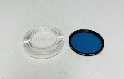 Nikon 52mm Filter B8 Blue With Case - Image 1 of 4