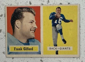 1957 Topps Frank Gifford #88 - Picture 1 of 2