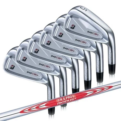 Bridgestone 242CB+ Iron Set 5-PW RH Stiff NS Pro Modus3 Tour105 Steel - Image 1 of 4