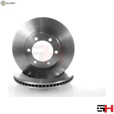 2x BRAKE DISC GH-404514 FOR LEXUS TOYOTA LAND/CRUISER/PRADO 2UZ-FE 4.7L 8cyl GX - Image 1 of 4