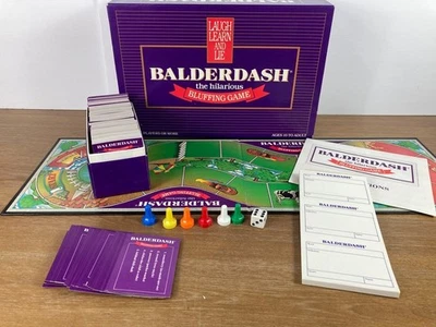 BALDERDASH Hilarious Bluffing Family Board Game 1984 Original Vintage Complete. - Image 1 of 4