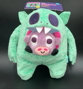 Nueva caja de ladridos "Barbara Chupacabra" 2 piezas perro juguete monstruo mítico comer cabra M/L - Imagen 1 de 12