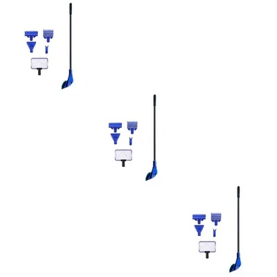  3 stücke Fünf-in eins Komplett Aquarium Aquarium Tank Bürste Reinigungsset - Bild 1 von 4